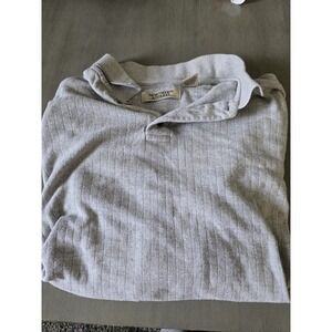 Northern Apparel Long Sleeve Collared Sweatshirt - Mens Y2K Casual